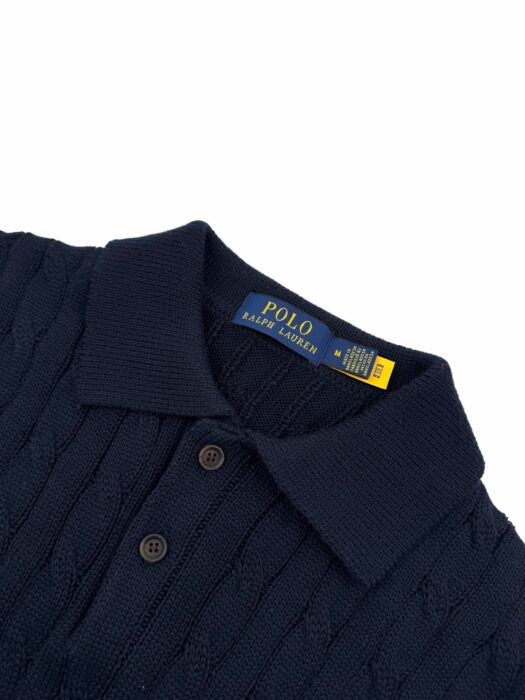 폴로 랄프로렌 자카드 니트 폴로 카라티 반팔티 네이비 레플리카 미러급 SA급 S급 고퀄리티 하이엔드 최상급 의류 [남성여성공용] 5