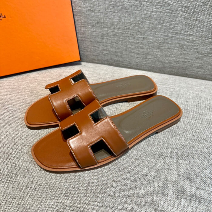 에르메스 오란 여성 샌들 카프스킨 [4컬러] 레플리카 미러급 SA급 S급 고퀄리티 신발 슬리퍼 - best 15