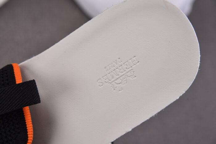 [BQ] 에르메스 레플리카 바운싱 디파트 니트 카프스킨 스니커즈 [화이트&블랙] [매장-220만원대] - best 11