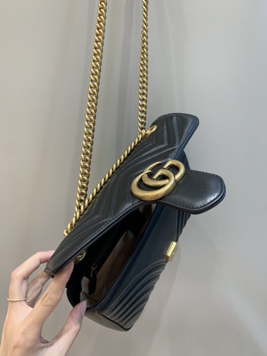 구찌 레플리카 GG 마몬트 마틀라세 숄더백 스몰 443497 17