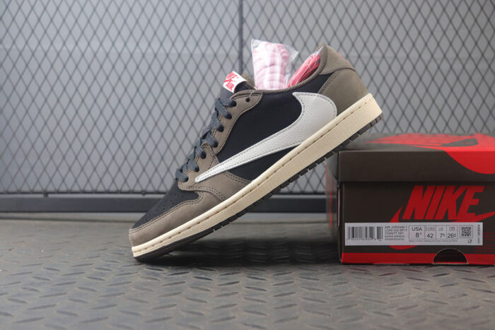 나이키 레플리카 트래비스 스캇 에어 조던 1 로우 모카 CQ4277-001 11
