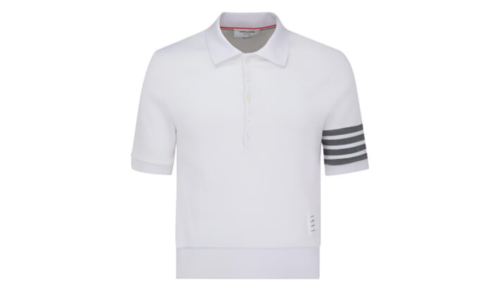 톰브라운 컴팩트 와플 립 커프 4-바 폴로 반팔 셔츠 [3컬러] [매장-180만원대] 레플리카 미러급 SA급 S급 고퀄리티 반팔 카라티 최상급 하이엔드 - best 2