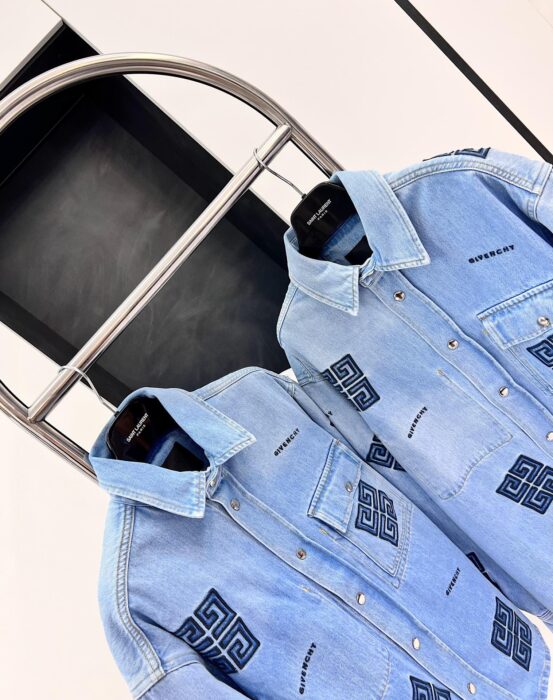 (VG) 지방시 레플리카 데님 코튼 셔츠 12