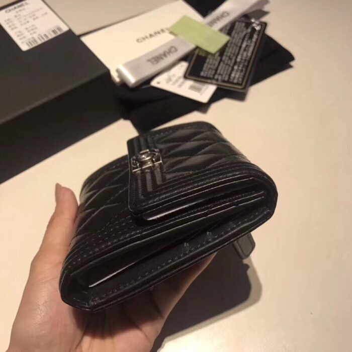 샤넬 레플리카 보이 플랩 반지갑 은장 11CM AS87555 5