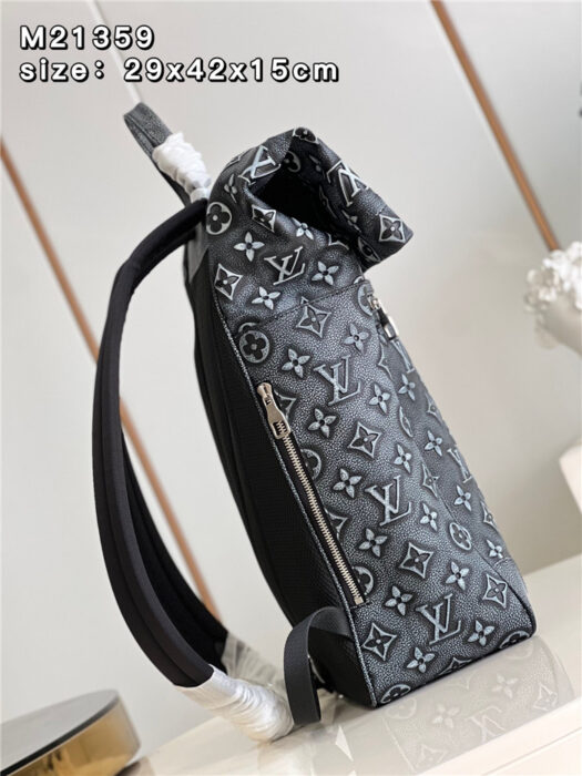 루이비통 레플리카 롤 탑 블렌디드 페브릭 백팩 M21359 4