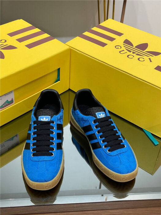 구찌-레플리카-아디다스-오리지널-gg-캔버스-가젤-스니커즈-명품 레플리카 미러 SA급 구찌 레플리카 아디다스 오리지널 GG 캔버스 가젤 스니커즈 30