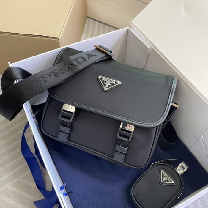 프라다 리나일론 및 사피아노 가죽 숄더백 레플리카 미러급 SA급 S급 고퀄리티 가방 best  [남성여성공용] 4