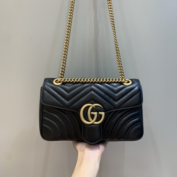 구찌 GG 마몬트 마틀라세 숄더백 스몰 [금장 블랙] 레플리카 미러급 SA급 S급 고퀄리티 크로스백 best [여성] 2