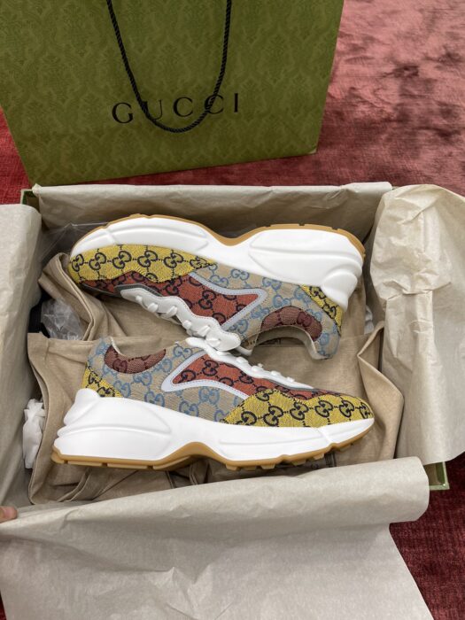 [GZ] 구찌 레플리카 라이톤 GG 멀티컬러 스니커즈 663681 2UZJ0 7064 최상급 하이엔드 - best 10