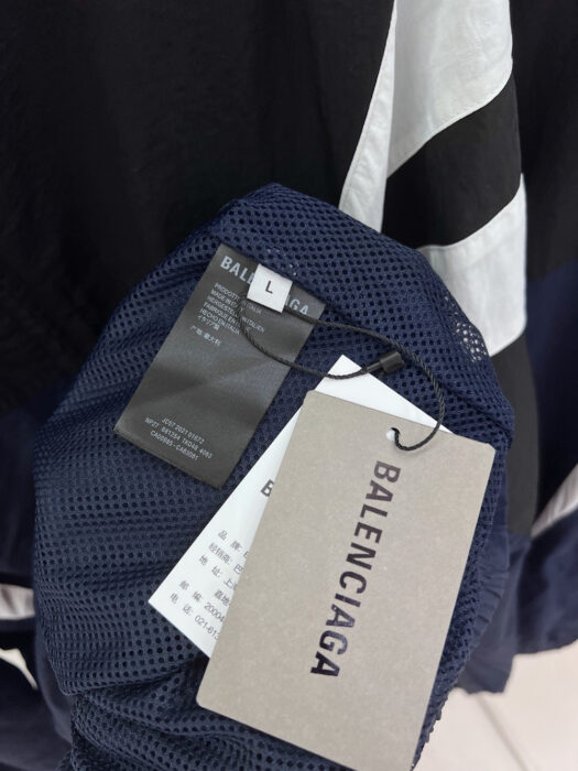 발렌시아가 레플리카 스포티 B 레귤러 트랙수트 자켓 [블랙] 24