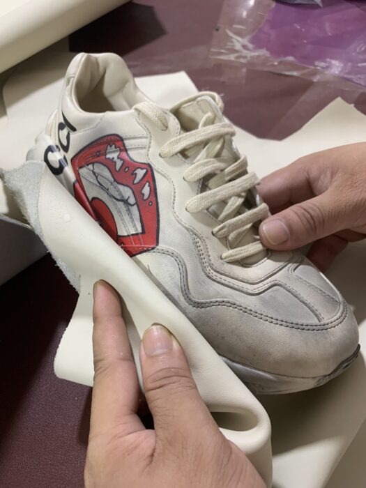 구찌 레플리카 라이톤 마우스 더티 스니커즈 552089A9L00 8