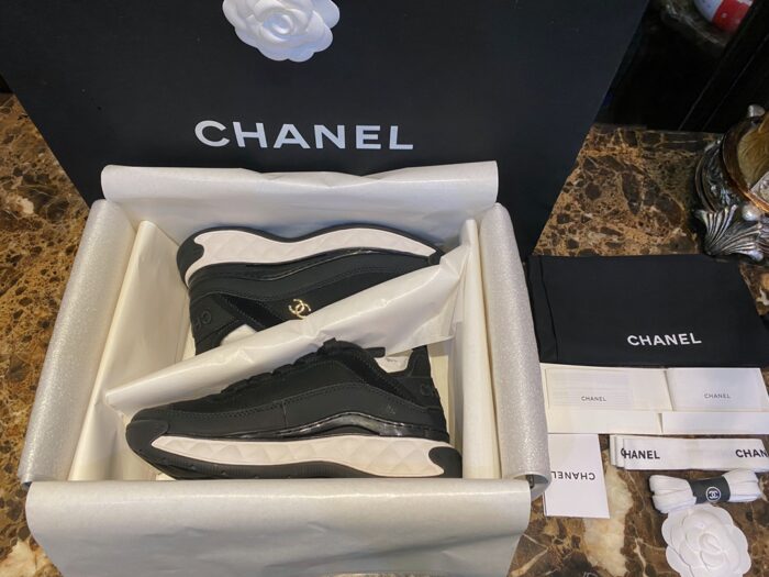 샤넬 레플리카 CC 믹스드파이버 스니커즈 G35617 2