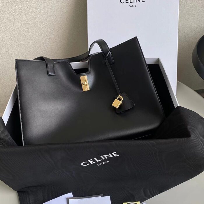 셀린느 레플리카 카바스16 카프스킨 숄더백 3