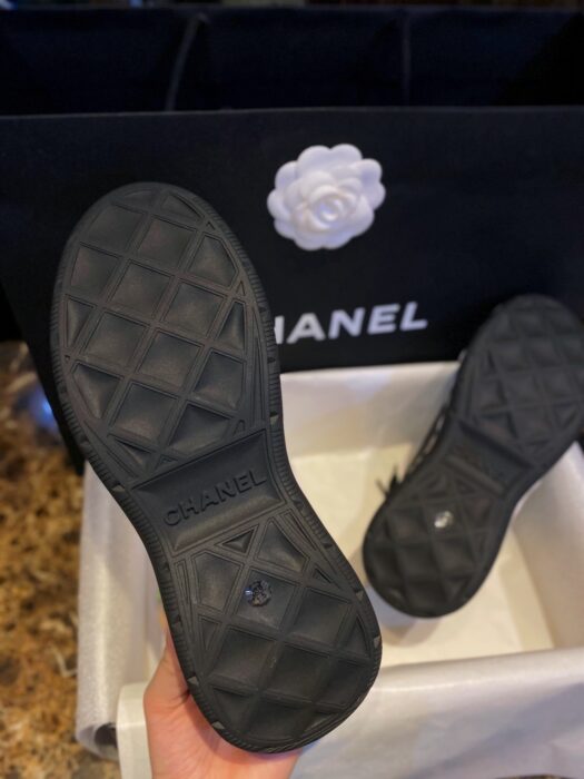 샤넬 레플리카 CC 믹스드파이버 스니커즈 G35617 12