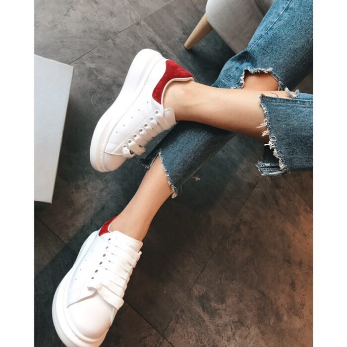 알렉산더 맥퀸 레플리카 스웨이드 오버솔 스니커즈 8가지 컬러 4