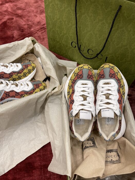 [GZ] 구찌 레플리카 라이톤 GG 멀티컬러 스니커즈 663681 2UZJ0 7064 최상급 하이엔드 - best 13