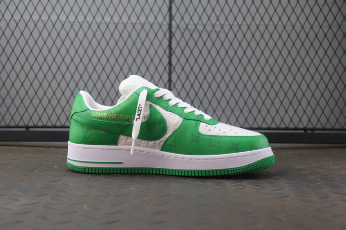 루이비통-레플리카-나이키-에어-포스-1-바이-버질-명품 레플리카 미러 SA급 루이비통 레플리카 나이키 에어 포스 1 바이 버질 아블로 화이트 짐 그린 LVNAFG 13