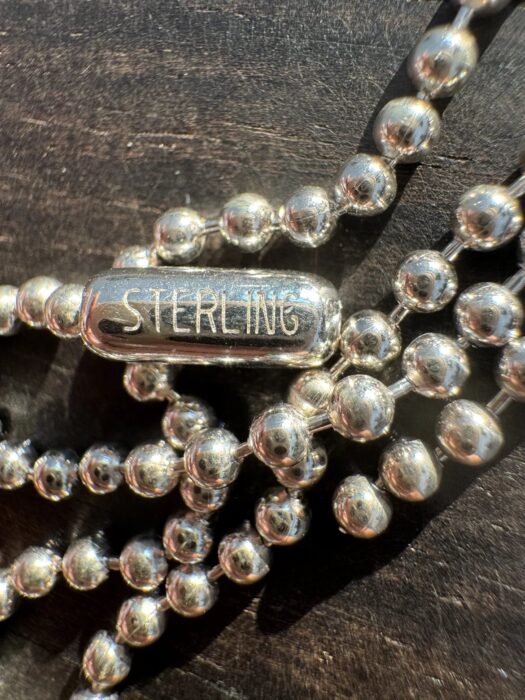 크롬하츠 베이직 구슬 체인 목걸이 레플리카 미러급 SA급 S급 고퀄리티 최상급 하이엔드 악세사리 [남성여성공용] 3