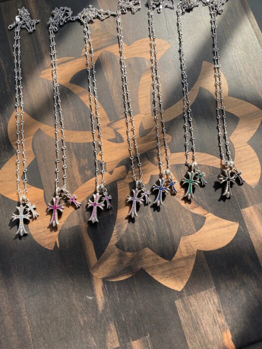 크롬하츠 Tinye 더블 십자가 목걸이 레플리카 미러급 SA급 S급 고퀄리티 최상급 하이엔드 악세사리 [남성여성공용]