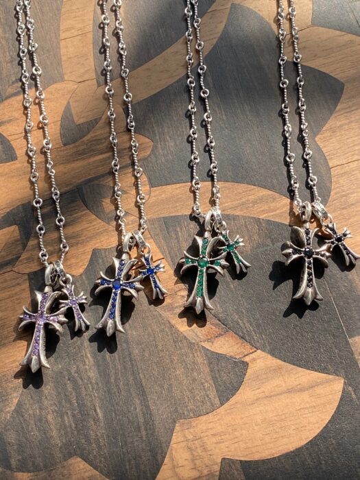 크롬하츠 Tinye 더블 십자가 목걸이 레플리카 미러급 SA급 S급 고퀄리티 최상급 하이엔드 악세사리 [남성여성공용] 3