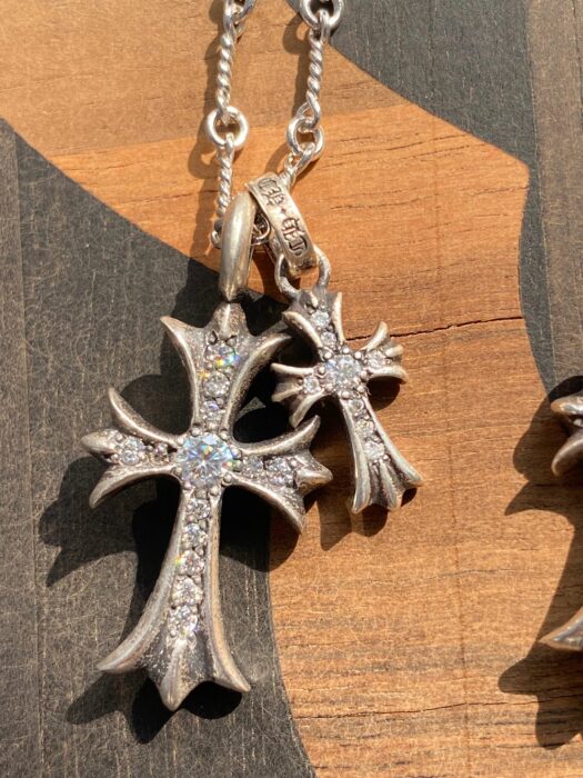 크롬하츠 Tinye 더블 십자가 목걸이 레플리카 미러급 SA급 S급 고퀄리티 최상급 하이엔드 악세사리 [남성여성공용] 4