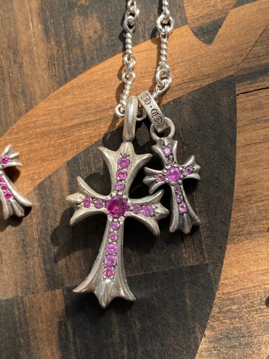 크롬하츠 Tinye 더블 십자가 목걸이 레플리카 미러급 SA급 S급 고퀄리티 최상급 하이엔드 악세사리 [남성여성공용] 6