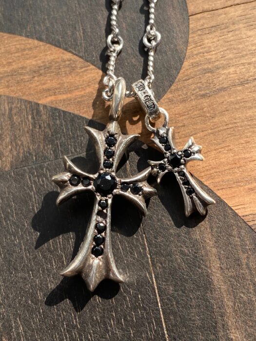 크롬하츠 Tinye 더블 십자가 목걸이 레플리카 미러급 SA급 S급 고퀄리티 최상급 하이엔드 악세사리 [남성여성공용] 9