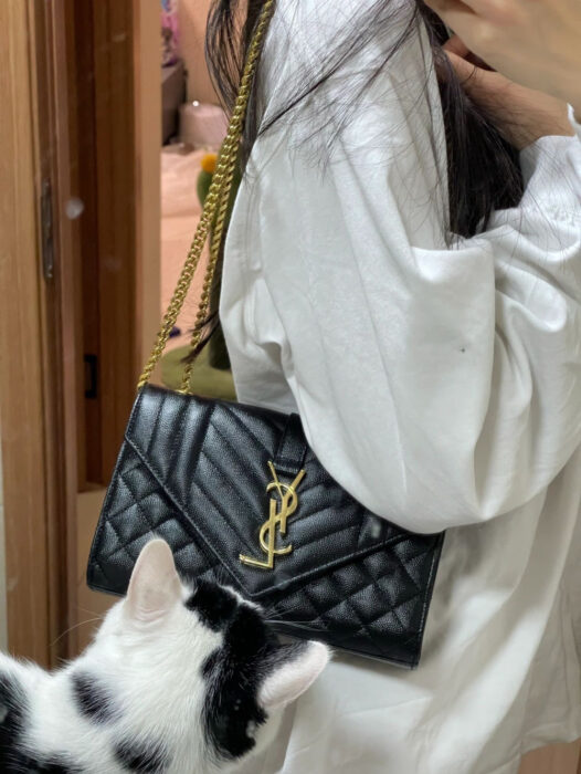 입생로랑-레플리카-엔벨로프-스몰-백-600195bow911000-명품 레플리카 미러 SA급 입생로랑 레플리카 엔벨로프 스몰 백 600195BOW911000 4