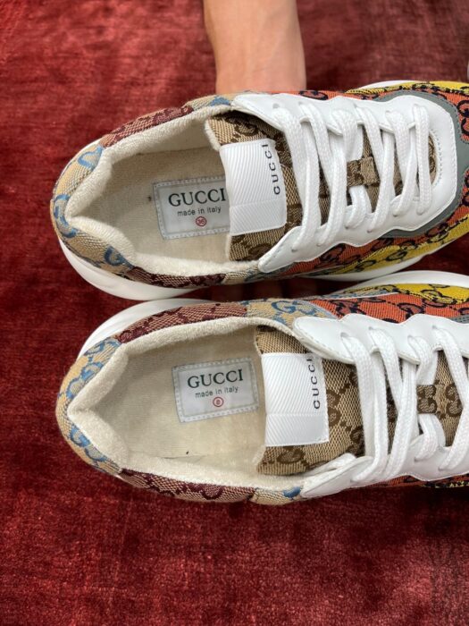 [GZ] 구찌 레플리카 라이톤 GG 멀티컬러 스니커즈 663681 2UZJ0 7064 최상급 하이엔드 - best 15