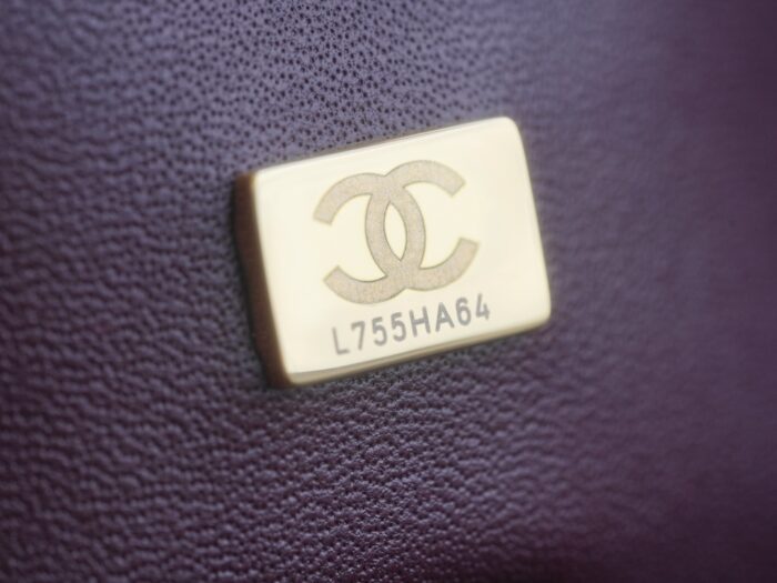 샤넬 레플리카 클래식 미디움 램스킨 블랙 골드 10