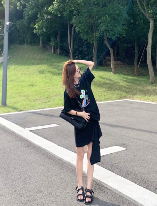 샤넬 레플리카 에폭시 CC코인 벨크로 샌들 [블랙] 17