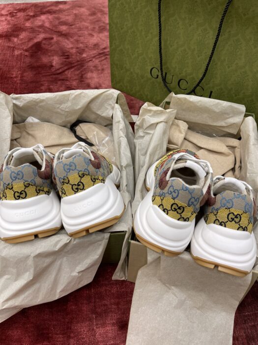 [GZ] 구찌 레플리카 라이톤 GG 멀티컬러 스니커즈 663681 2UZJ0 7064 최상급 하이엔드 - best 6