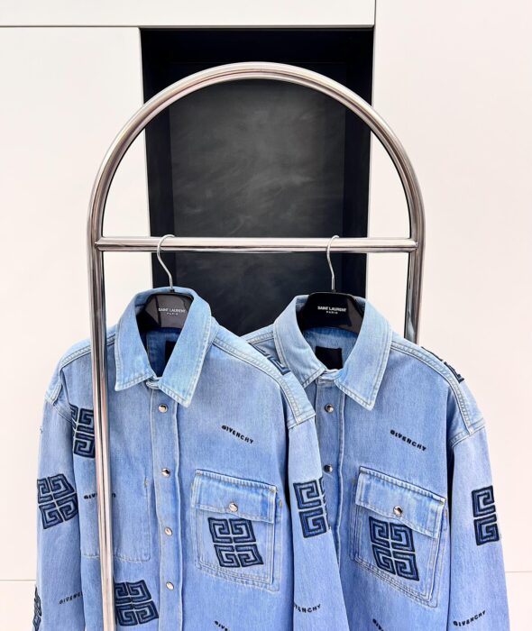 (VG) 지방시 레플리카 데님 코튼 셔츠 15