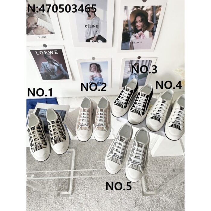 디올 오블리크 자수 로우탑 스니커즈 3칼라 레플리카 미러급 SA급 S급 고퀄리티 신발  [여성] - best