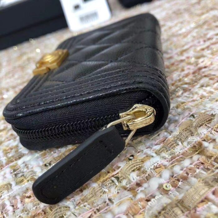 샤넬 레플리카 캐비어 보이 지퍼 카드지갑 5