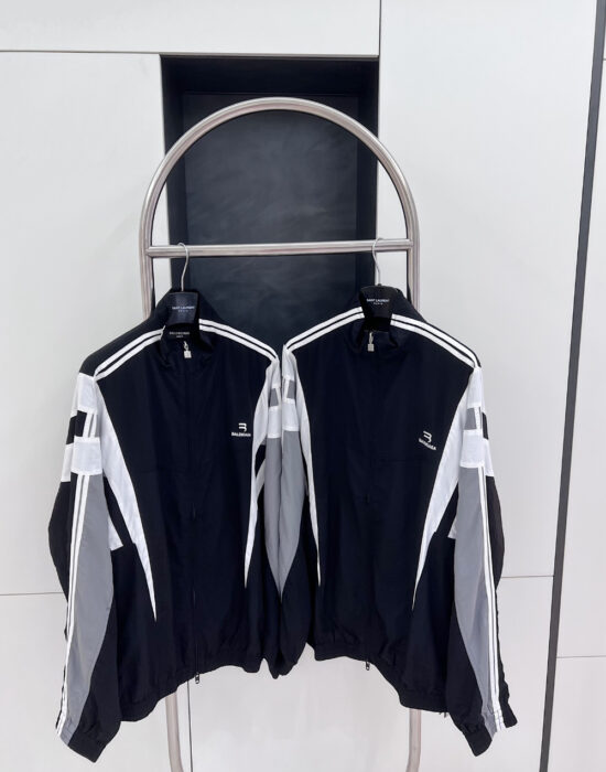 발렌시아가 레플리카 스포티 B 레귤러 트랙수트 자켓 [블랙] 27