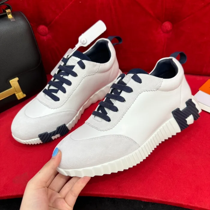 에르메스 바운싱 카프스킨 고트스킨 네이비 레플리카 미러급 SA급 S급 고퀄리티 신발 스니커즈 운동화 [남성여성공용] 최상급 하이엔드 - thebest 5