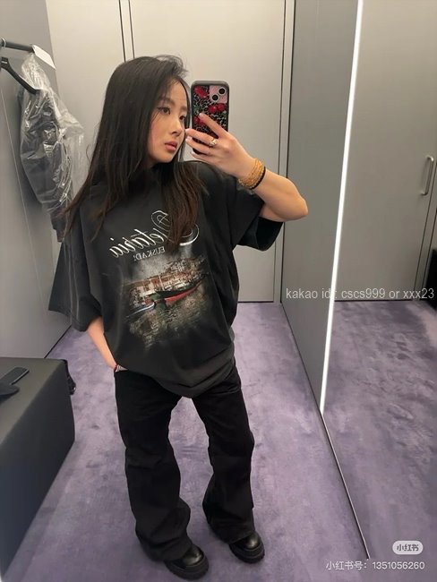 발렌시아가 반팔 라운드 티셔츠 레플리카 미러급 SA급 S급 고퀄리티 의류 [남성여성공용] 최상급 하이엔드 - best 2