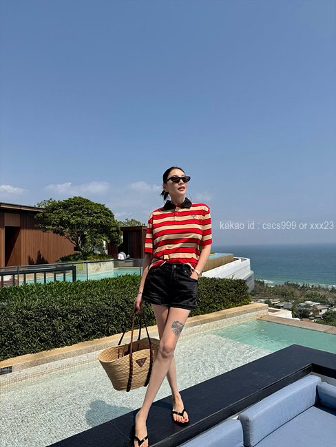 프라다 반팔 카라 티셔츠 레플리카 미러급 SA급 S급 고퀄리티 의류 [남성여성공용] 최상급 하이엔드 - best 4