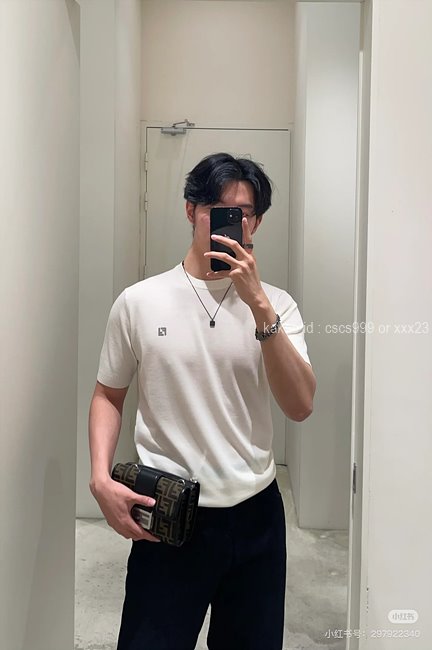 펜디 (2 color) 반팔 라운드 니트 레플리카 미러급 SA급 S급 고퀄리티 의류 [남성] 최상급 하이엔드 - best 5