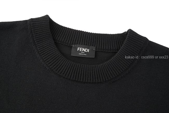 펜디 (2 color) 반팔 라운드 니트 레플리카 미러급 SA급 S급 고퀄리티 의류 [남성] 최상급 하이엔드 - best 12