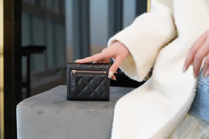 샤넬 클래식 램스킨 스몰 플랩 지갑 골드 레플리카 미러급 SA급 S급 고퀄리티 월렛 [여성] - best 6