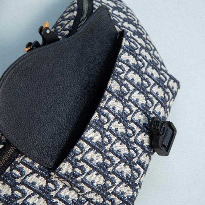 디올 새들 벨트 백 오블리크 자카드 그레인드 카프스킨 베이지 블랙 레플리카 미러급 SA급 S급 고퀄리티 최상급 하이엔드 가방 [남성여성공용] - best 9