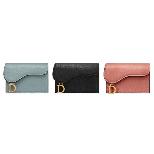 디올 레플리카 가죽 새들 카드지갑