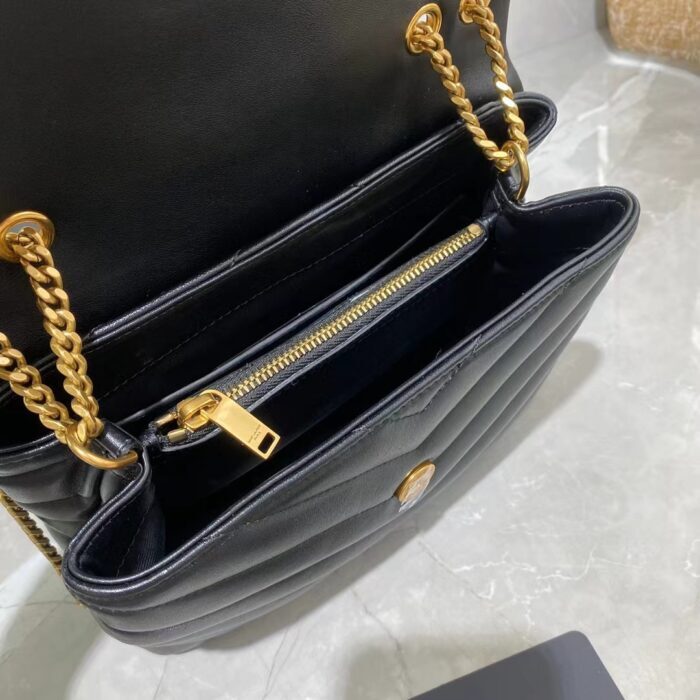 생로랑 레플리카 루루 퀄팅 체인 숄더백 11