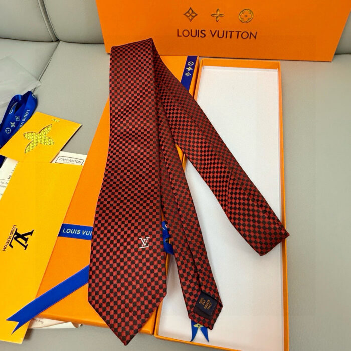 루이비통 LV 다미에 넥타이 레드 M78752 레플리카 미러급 SA급 S급 고퀄리티 최상급 하이엔드 [남성] - thebest 4