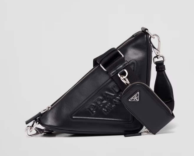 프라다 레플리카 가죽 트라이앵글백 18