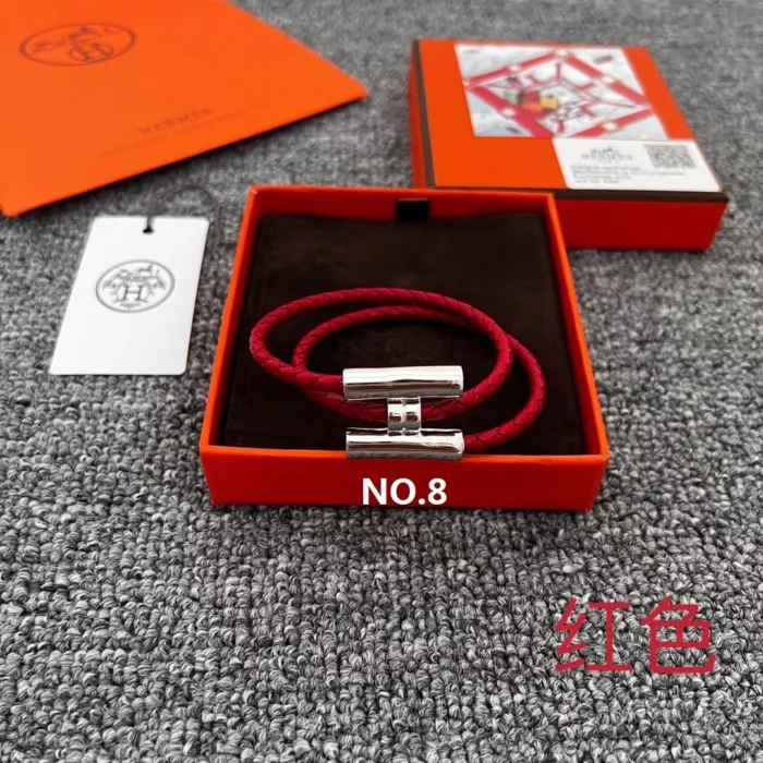 에르메스 은색 H 편직 팔찌 (10COLOR) 레플리카 미러급 SA급 S급 고퀄리티  [남성여성공용] - best 8