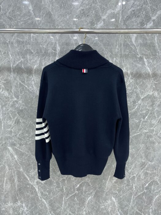 톰브라운 사선 메리노울 숄카라 가디건 레플리카 미러급 SA급 S급 고퀄리티 하이엔드 최상급 의류 [여성] - thebest 24