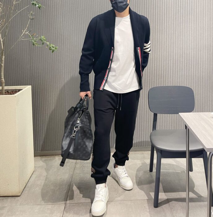 톰브라운 사선 메리노울 숄카라 가디건 레플리카 미러급 SA급 S급 고퀄리티 하이엔드 최상급 의류 [여성] - thebest 10